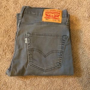 511 Levi’s Medium Gray